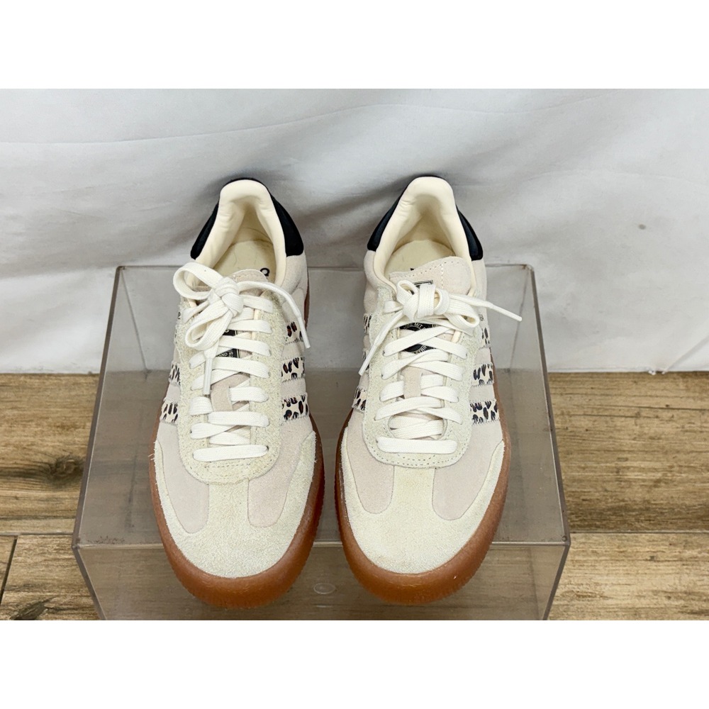 Adidas Samba XLG Wonder White Leopard Print Platform Sneakers IE0858 woman’s 7 - Picture 3 of 9